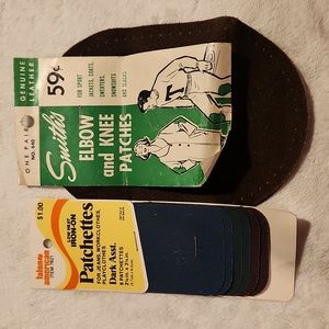 ‼️Vintage Talon American & Smiths Iron On Patchettes & Elbow Patches.